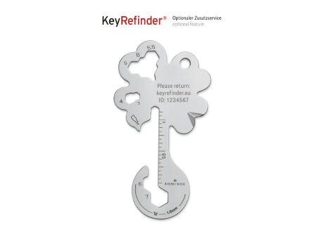 ROMINOX® Key Tool // Lucky Charm - 19 functions (Kleeblatt Glücksbringer)