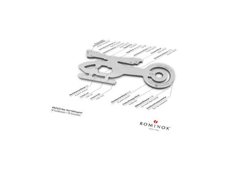 ROMINOX® Key Tool // Helicopter - 18 Funktionen