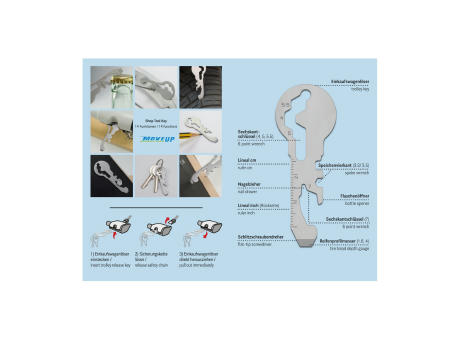 ROMINOX® Shop Tool // Key - 14 Funktionen