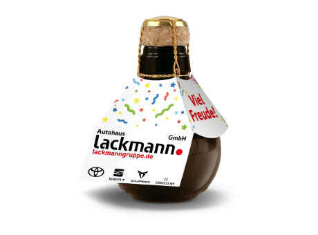 Kleinste Sektflasche der Welt! Diesmal statt Blumen - Ohne Geschenkkarton, 125 ml