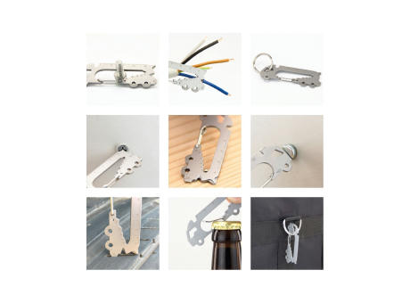 Geschenkartikel: ROMINOX® Key Tool Truck / LKW (22 Funktionen) im Motiv-Mäppchen Viel Glück