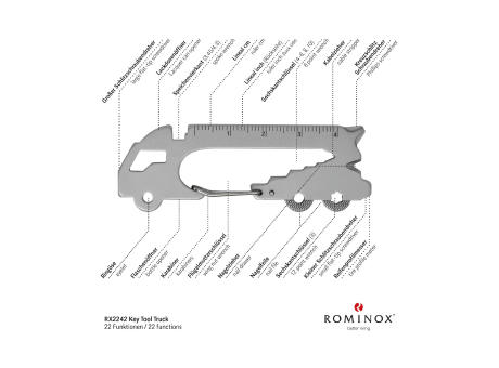 Geschenkartikel: ROMINOX® Key Tool Truck / LKW (22 Funktionen) im Motiv-Mäppchen Viel Glück