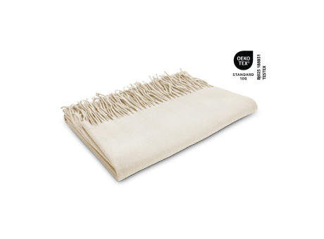 Schal Modena beige - 60 x 180 cm, 230 g/m²