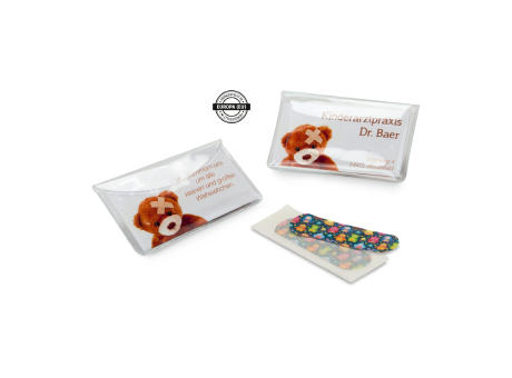 Pflastermäppchen PVC - Monster für Kinder