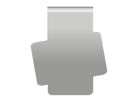 ROMINOX® Mehrweg-Büroklammer Shape Clip Variante B, idealer Mailingartikel für Dokumente, bis zu 18 Seiten Klemmkraft