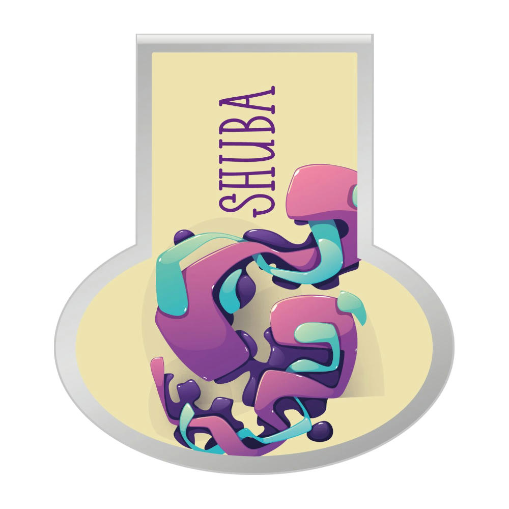 ROMINOX® Mehrweg-Büroklammer Shape Clip Variante C, idealer Mailingartikel für Dokumente, bis zu 18 Seiten Klemmkraft