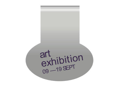 ROMINOX® Mehrweg-Büroklammer Shape Clip Variante C, idealer Mailingartikel für Dokumente, bis zu 18 Seiten Klemmkraft