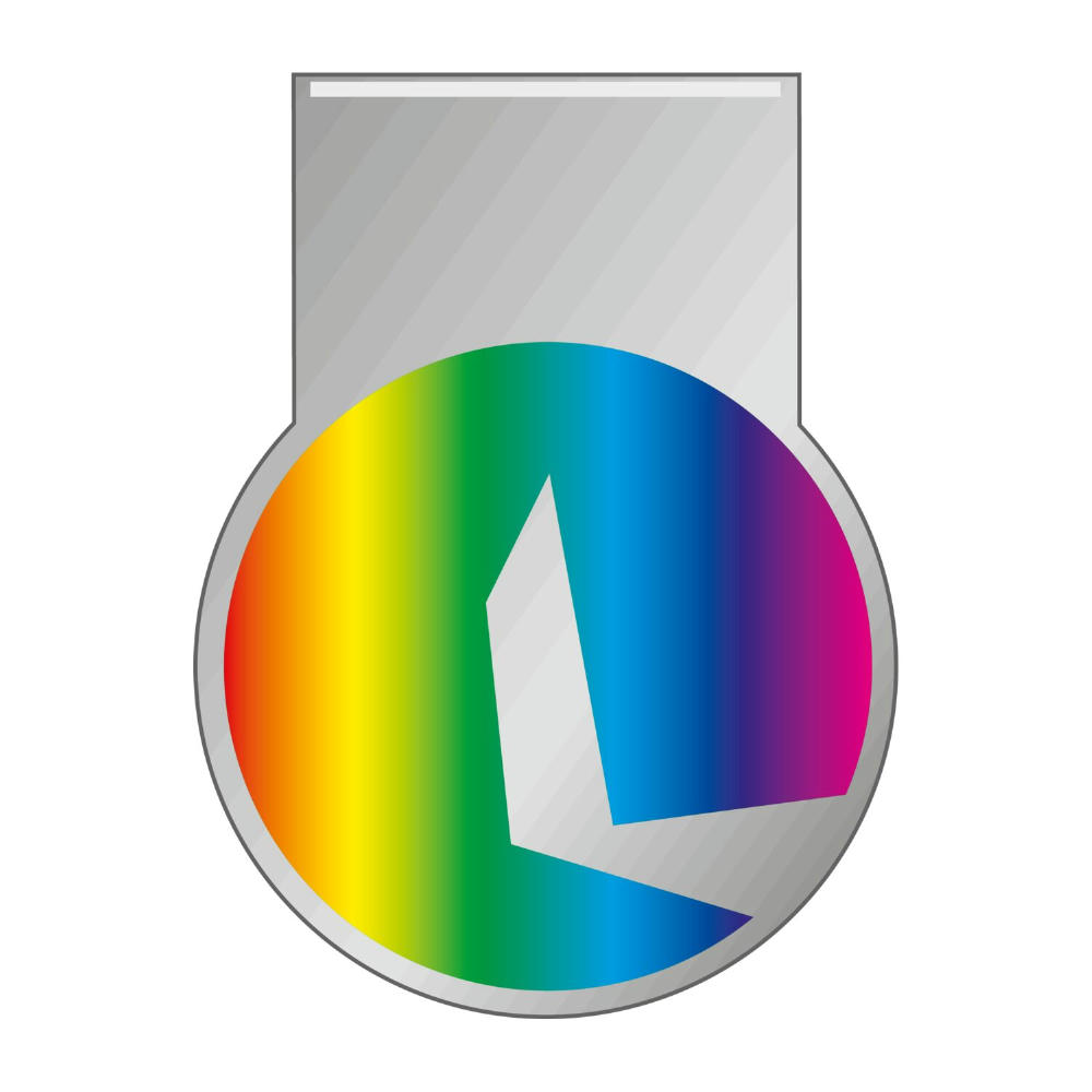 ROMINOX® Mehrweg-Büroklammer Shape Clip Variante E, idealer Mailingartikel für Dokumente, bis zu 18 Seiten Klemmkraft