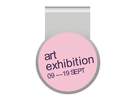 ROMINOX® Mehrweg-Büroklammer Shape Clip Variante E, idealer Mailingartikel für Dokumente, bis zu 18 Seiten Klemmkraft