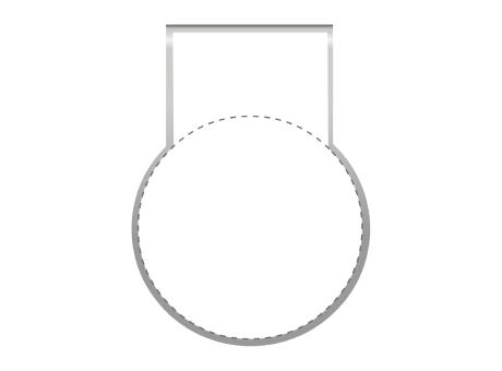 ROMINOX® Mehrweg-Büroklammer Shape Clip Variante E, idealer Mailingartikel für Dokumente, bis zu 18 Seiten Klemmkraft