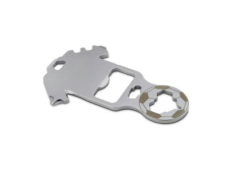 Geschenkartikel: ROMINOX® Key Tool Football / Fußball (18 Funktionen) im Motiv-Mäppchen Deutschland Fan Jubelverstärker