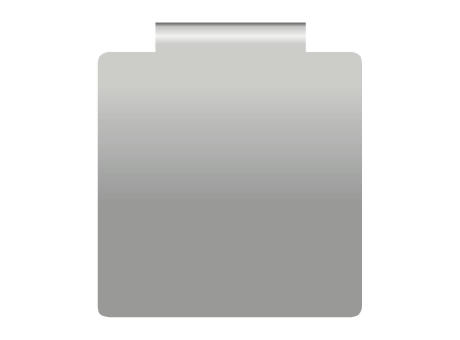 ROMINOX® Mehrweg-Büroklammer Shape Clip Variante G, idealer Mailingartikel für Dokumente, bis zu 18 Seiten Klemmkraft