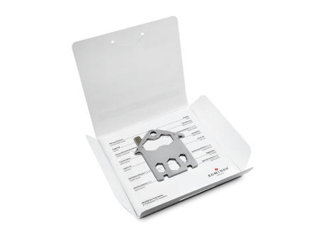 Geschenkartikel: ROMINOX® Key Tool House / Haus (21 Funktionen) im Motiv-Mäppchen Werkzeug