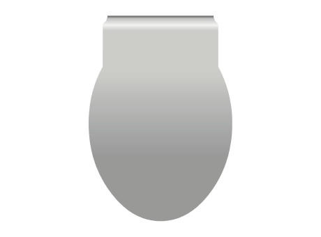 ROMINOX® Mehrweg-Büroklammer Shape Clip Variante I, idealer Mailingartikel für Dokumente, bis zu 18 Seiten Klemmkraft