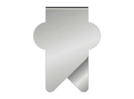 ROMINOX® Mehrweg-Büroklammer X Clip Variante B, idealer Mailingartikel für Dokumente, bis zu 12 Seiten Klemmkraft