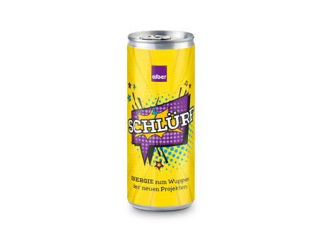 Promo Energy - Energy drink - Papier-Etikett, 250 ml