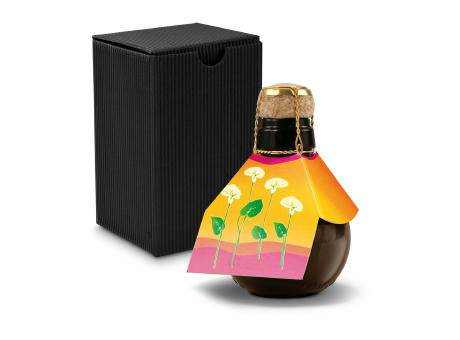 Kleinste Sektflasche der Welt! Calla - Inklusive Geschenkkarton in Schwarz, 125 ml