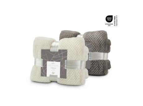 XXL Decke Feel grau - 220 x 240 cm, 275 g/m²
