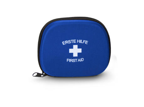 First Aid Kit blau - Erste Hilfe Set, 12-teilig, deutsche Markenware