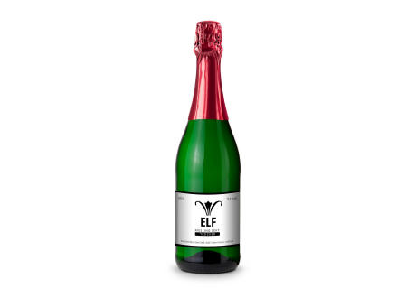 Sekt - Riesling - Flasche grün - Kapselfarbe Rot, 0,75 l