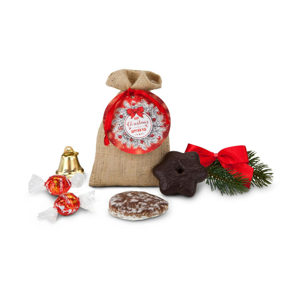 Geschenkset / Präsenteset: Süßes Weihnachtssäckchen