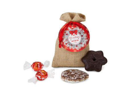 Geschenkset / Präsenteset: Süßes Weihnachtssäckchen