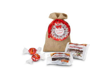 Geschenkset / Präsenteset: Süßes Weihnachtssäckchen