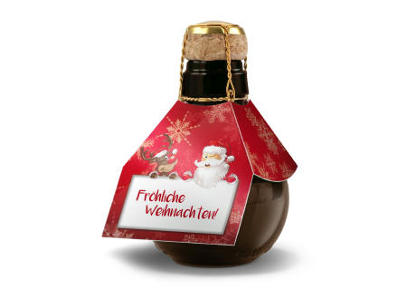 Kleinste Sektflasche der Welt! Fröhliche Weihnachten - Ohne Geschenkkarton, 125 ml
