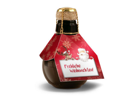 Kleinste Sektflasche der Welt! Fröhliche Weihnachten - Ohne Geschenkkarton, 125 ml