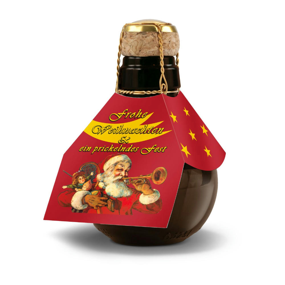 Kleinste Sektflasche der Welt! Weihnachtsgruß - Ohne Geschenkkarton, 125 ml