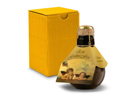 Geschenkartikel / Präsentartikel: Kleinste Sektflasche: Weihnachts-Raffael