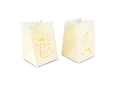 Geschenkset / Präsenteset: Stimmungsvolle Papier-Laternen