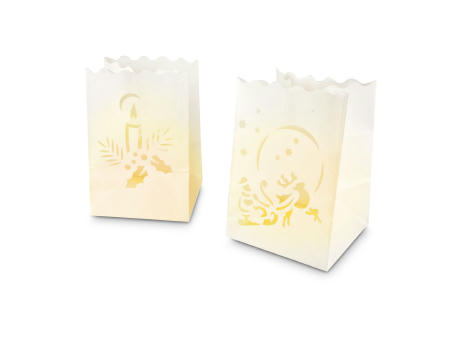 Geschenkset / Präsenteset: Stimmungsvolle Papier-Laternen