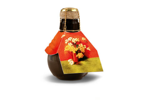 Kleinste Sektflasche der Welt! Blumengesteck - Ohne Geschenkkarton, 125 ml