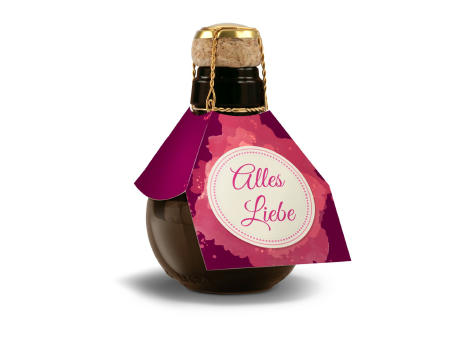 Kleinste Sektflasche der Welt! Alles Liebe - Ohne Geschenkkarton, 125 ml