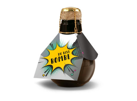 Kleinste Sektflasche der Welt! Du bist Bombe - Ohne Geschenkkarton, 125 ml