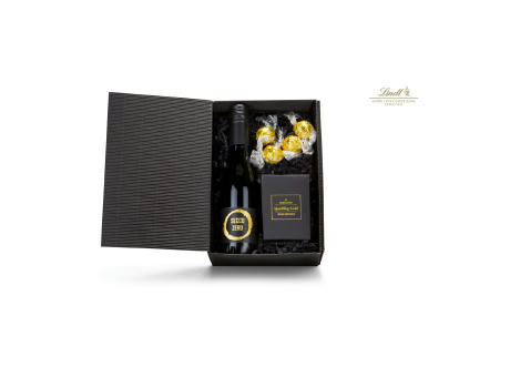 Geschenkset / Präsenteset: Schwarz-Goldene Momente, alkoholfrei