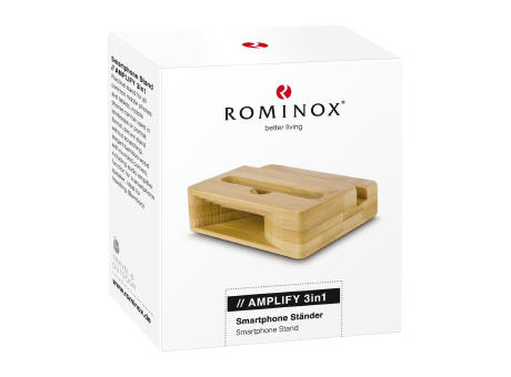 ROMINOX® Smartphone Ständer // Amplify 3in1