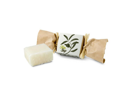 Seife 30 Gramm mit Olivenduft, liebevoll und hübsch verpackt