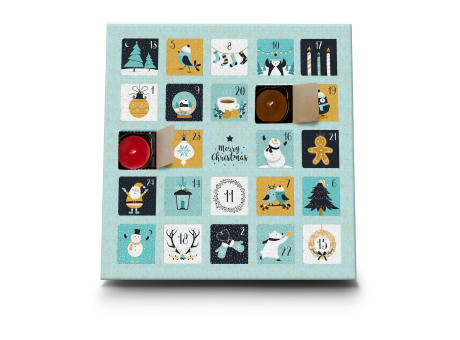 ROMOSCENT® Duftkerzen Adventskalender Charming Christmas Time
