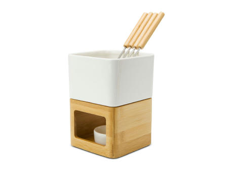 Geschenkset / Präsenteset: Schokofondue im Beutel