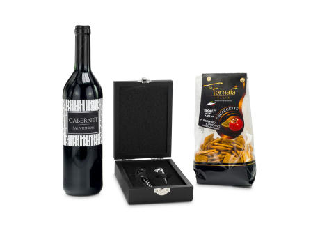 Geschenkset / Präsenteset: Wein & Snack