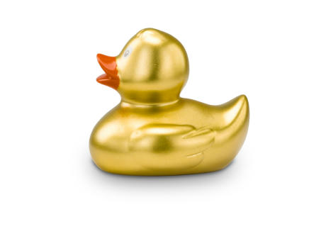 Werbeente Goldmarie Mini, ca. 6 cm