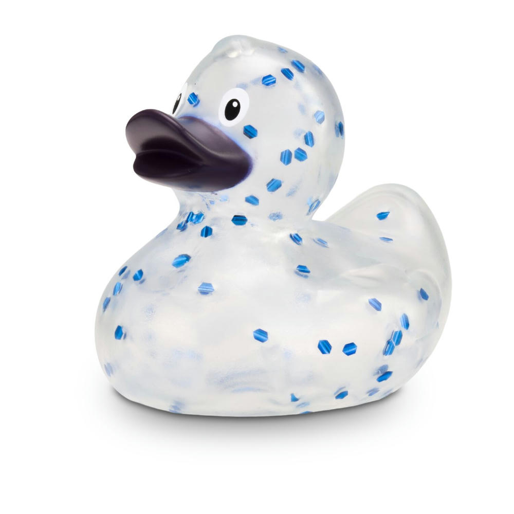 Werbeente Bibi Blauglitzer, ca. 8 cm