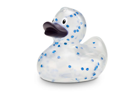 Werbeente Bibi Blauglitzer, ca. 8 cm