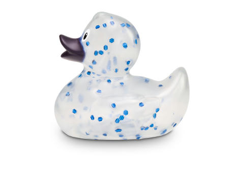 Werbeente Bibi Blauglitzer, ca. 8 cm