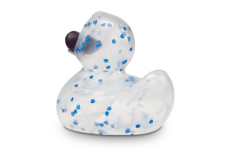 Werbeente Bibi Blauglitzer, ca. 8 cm