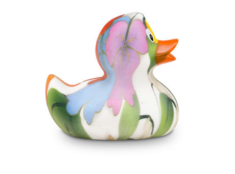 Werbeente Fiona Flower, ca. 8 cm