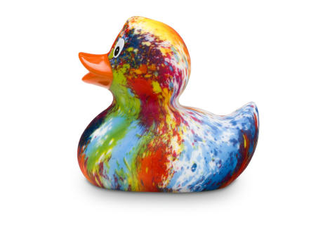 Werbeente Kathrin Kunterbunt, ca. 8 cm