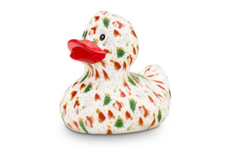 Werbeente Tanja Tannenbaum mit rotem Schnabel, ca. 8 cm